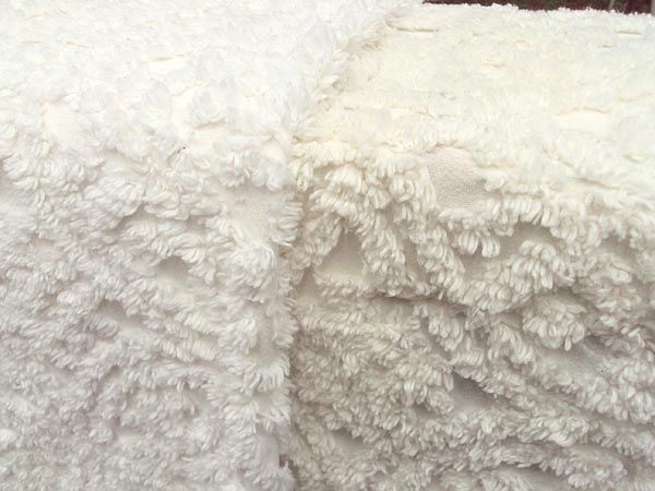   VTG CHIC BEDSPREAD BED COVER SHABBY FLORAL WEDDING BAND CHENILLE KING