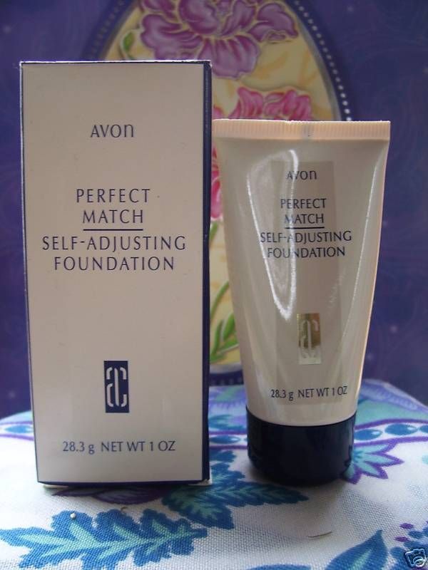 AVON PERFECT MATCH SELF ADJUSTING FOUNDATION COCOA  