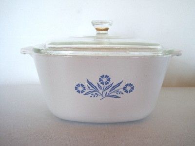 Corning Corelle Corn Flower 1.75 QT Covered Casserole  