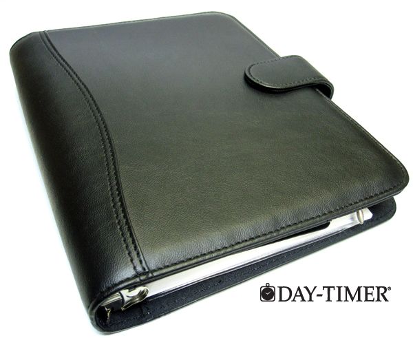 Black Portfolio Portable Size Organizer by Day Timer®  