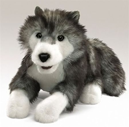 NEW TIMBER WOLF Puppets FOLKMANIS 2171  