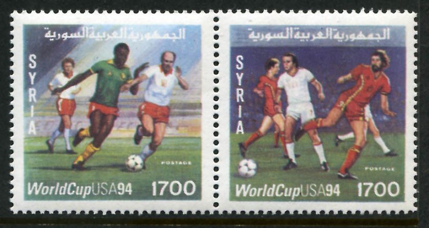 Syria 1313a b, MNH, Sport Soccer World Cup 1994 .x6039  