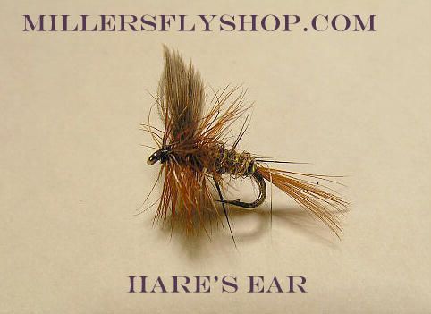 Hares Ear Midge #18   Trout Flies  