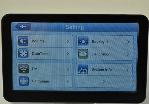 GPS Car Navigation with Bluetooth + Wireless Rearview Camera 70H