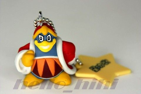 TOMY nintemdo game kirby and king Dedede chainkey 6p  