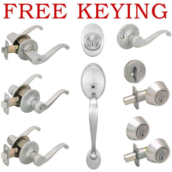 Richmond Design Satin Nickel Door Lever Knob Hardware  