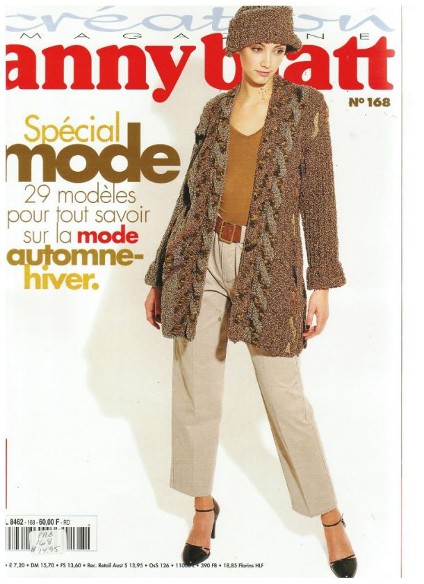 ANNY BLATT #168 KNITTING MAGAZINE SPECIAL WINTER FALL 29 DESIGNS NEW 