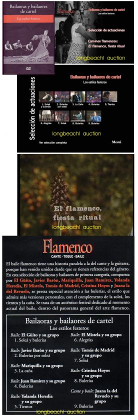 FLAMENCO SHOW ENCYCLOPEDIA 21 DVD PACO DE LUCIA CAMARON  