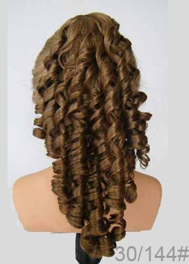 CUTE MEDIUM RINGLET CLIP IN HAIR PIECE EXTENSIONS/WIG  