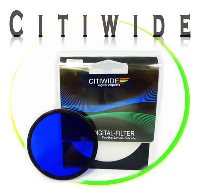 New 67mm Blue Color Filter for Canon Nikon lens mm US  