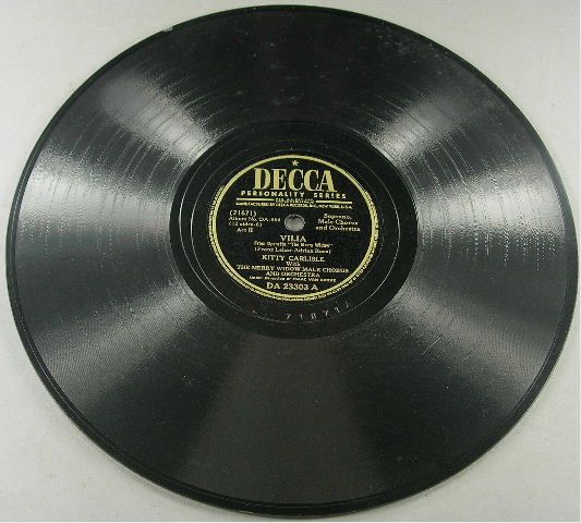   Wilbur Evans Felix Knight & Lisette Verea {78 RPM 10 Records