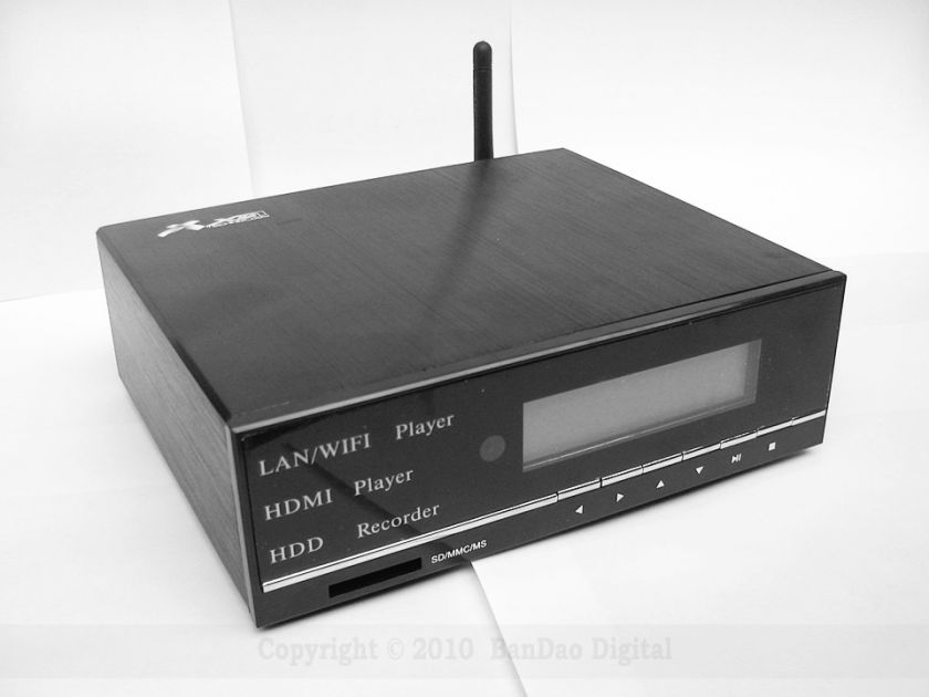 Recorder DVR LAN 3.5SATA HDD Player HDMI 720P USB SD  