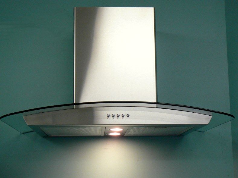 30 WALL MOUNTED STAINLESS STEEL RANGE HOOD, FAN  