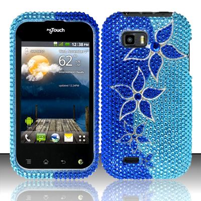 BLING Hard SnapOn Phone Protector Cover Case for LG MYTOUCH Q C800 