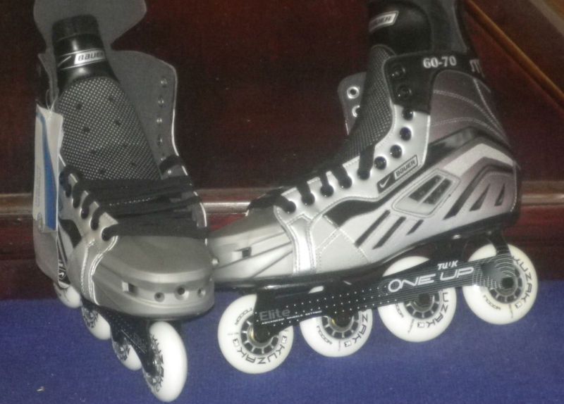 New Nike Bauer Mega 6070 Roller Hockey Skates size 12 R  