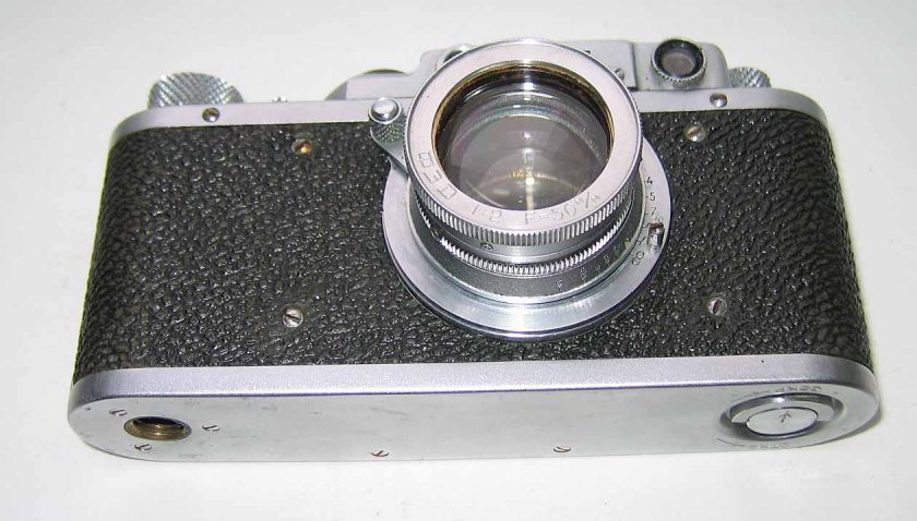 The rarest russian camera FED S C NKVD 1/1000 lens 2/50  