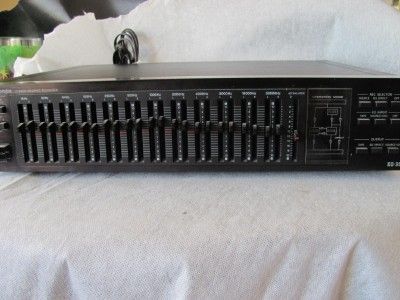 Onkyo Integra EQ 35 EQ35 high end stereo graphic equalizer tested 