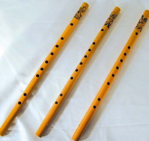 12 BAMBOO FLUTES toy flute kids musical instrument  