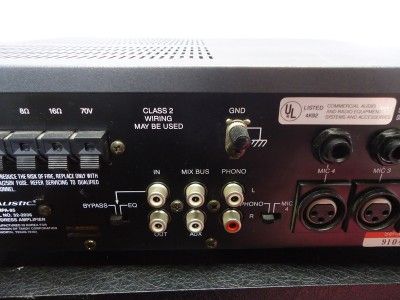   MPA 95 100 Watt PA Amplifier AND PA 100 Amplifier W/ Microphone  