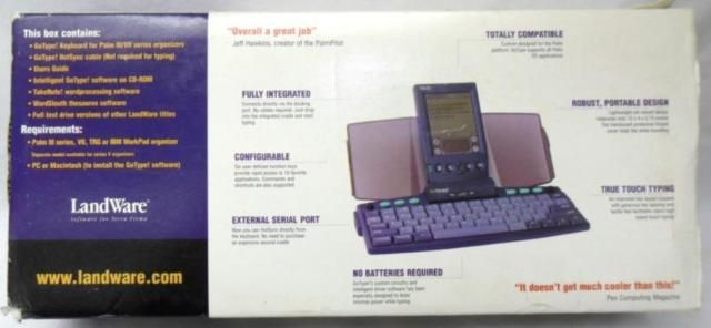   GoType Portable Keyboard for Palm III VII TRG & IBM WorPad Organizer