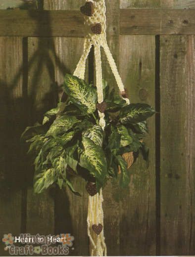 Macrame A New Beginning Pat Lingo Pattern Plant Hangers  