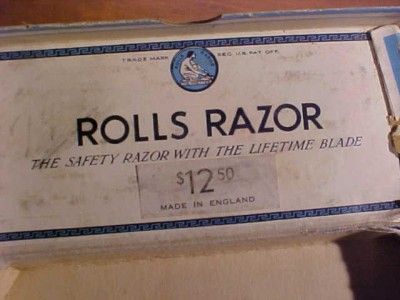 VINTAGE Rolls RAZOR No 2 +Box & Instruction Safety  