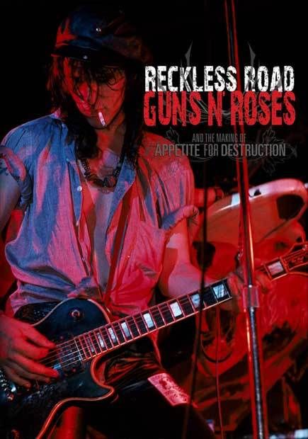 Guns N Roses Izzy Stradlin cover Reckless Road book  