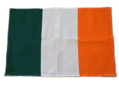 Irish Flag Tea Towel made in Ireland by Ulster Linen  