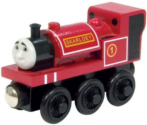 SKARLOEY   Thomas The Wooden Train Tank Scarloey T NIB  