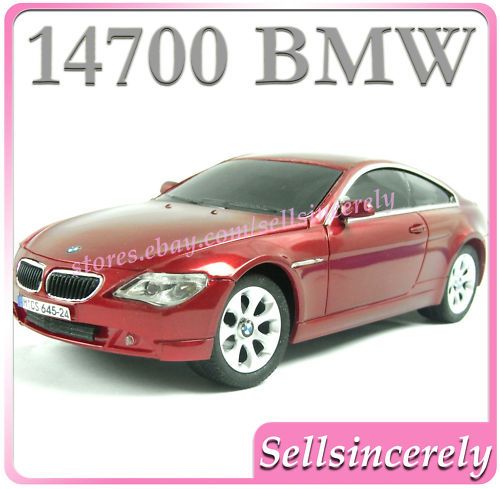 Rastar 124th scale R/C BMW 645Ci 14700 TOY CAR  