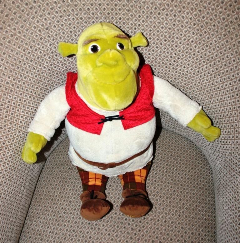 DISNEY Dreamworks SHREK  2007 Edition Plush  