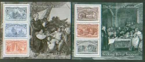 1992 CHRISTOPHER COLUMBUS S/S # 2624   2629 set/6 MNH  