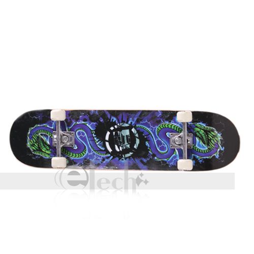 NEW GREEN GIANT PRO 8 COMPLETE SKATEBOARD DECK SKATE BOARD  