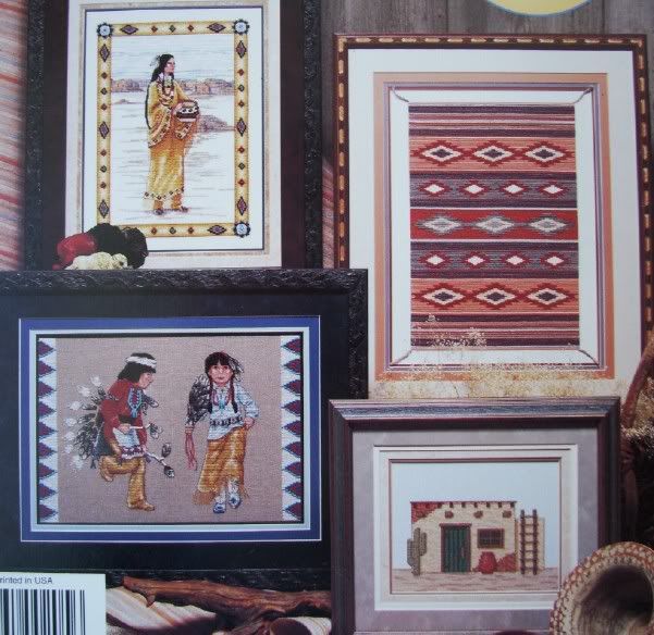 SPIRIT OF THE SOUTHWEST, Cross Stitch Pattern Book, 6 SOUTHWEST 