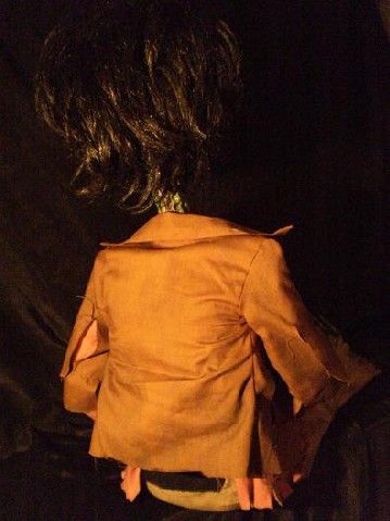   Halloween Ventriloquist Dummy Doll Puppet Skeleton Scary Cool  