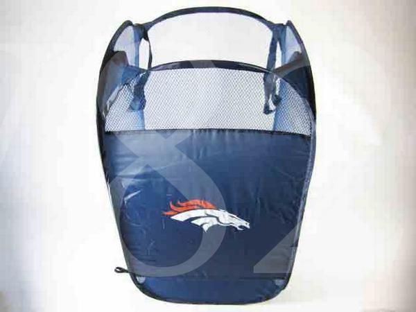 NFL Denver Broncos POP UP Laundry Bag Hamper  