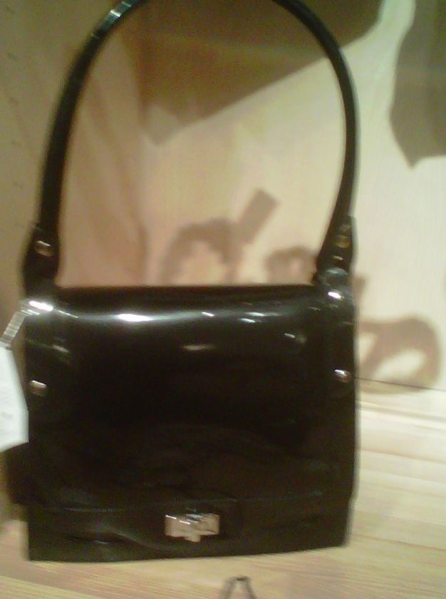 BEIJO Handbag GIRL TALK Purse BLACK Retired NWT  