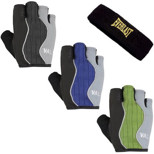   Crosstrainer Womens Weight Lifting Gloves with Fitness Head Band