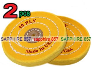 2pcs 100mm Polishing Wheel Jewelers Buffing Machine 704  