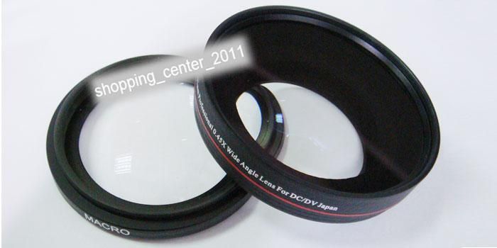 77mm Macro Wide Angle Lens for Nikon Canon Tamron x0.45  