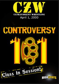 Combat Zone Wrestling Controversy 101 DVD, CZW  