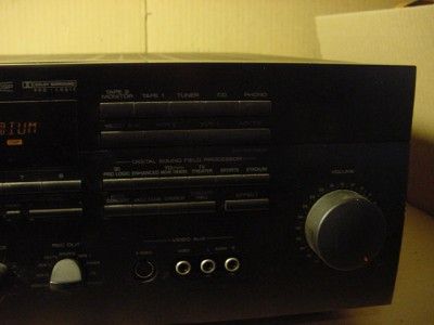 YAMAHA MODEL RX V990 NATURAL SOUND STEREO RECEIVER. WORKS GREAT AND 